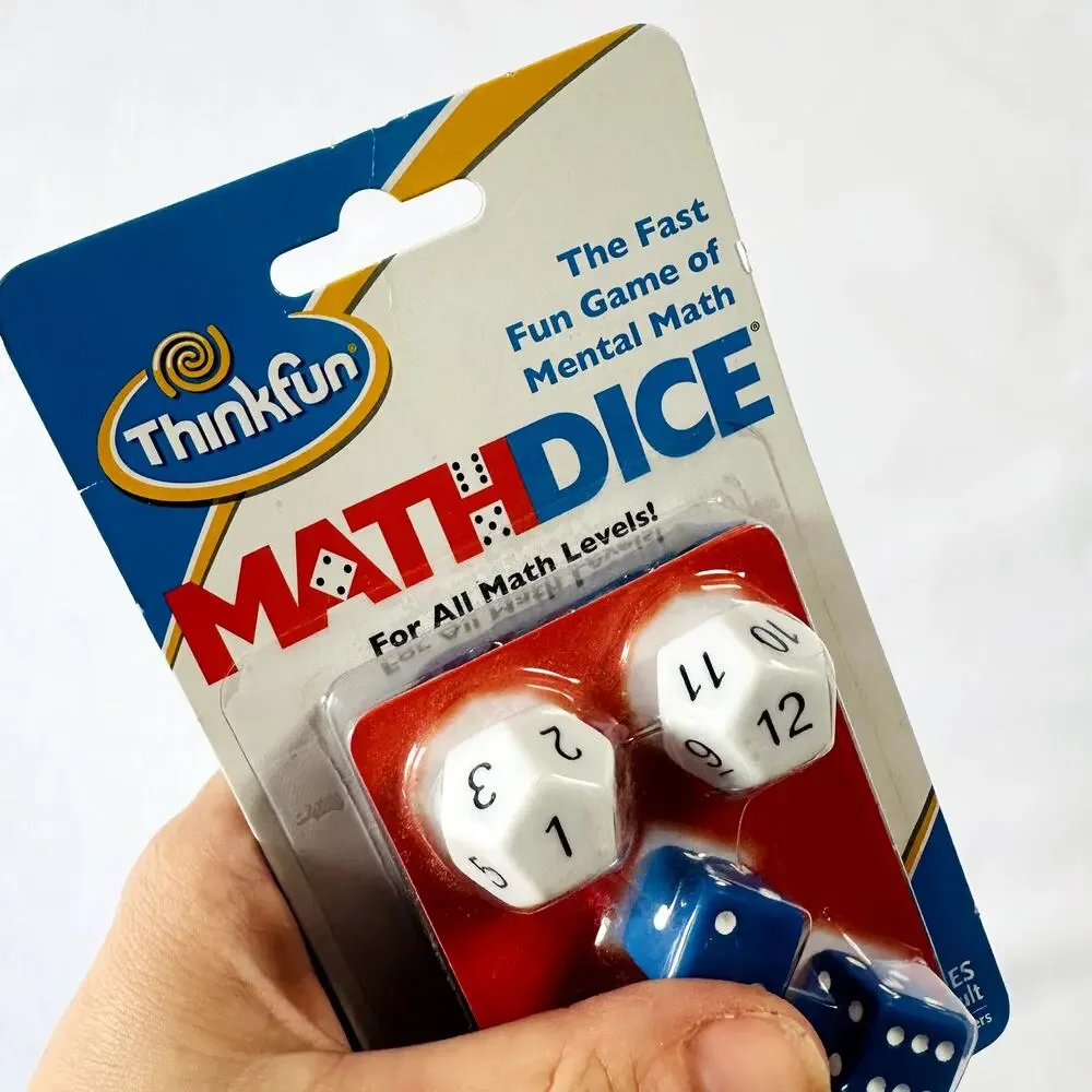 NIB Think Fun Math Dice Learning Game